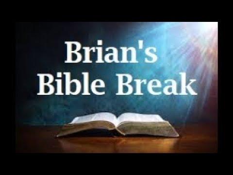 Brian's Bible Break December 3, 2021 ~ Psalm 122:6 - 9 NLT