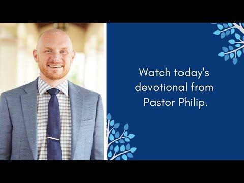 Service (Philippians 2:3-10) | Devotion from Pastor Philip