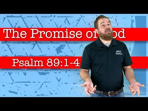 The Promise of God - Psalm 89:1-4