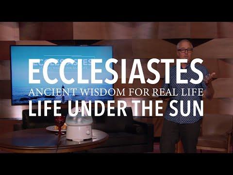Sunday Service 6.14.20 | Life Under the Sun | Ecclesiastes 1:1-11
