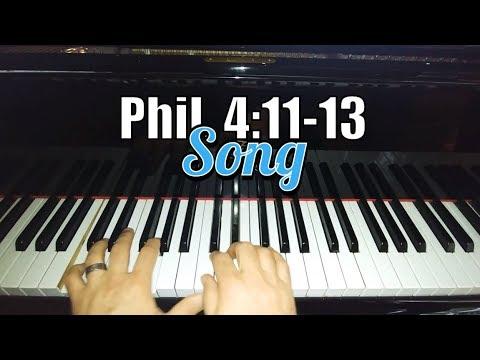 ???? Philippians 4:11-13  Song - I Can Do All This Through Him Who Gives Me Strength