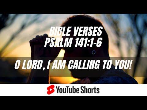 Call Out To The Lord | Psalm 141:1-6 | Bible Verses