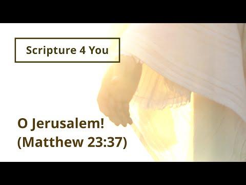 O Jerusalem! - Matthew 23:37 - Scripture Song