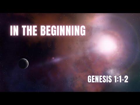 In The Beginning [ Genesis 1:1-2 ] by Robin Brown