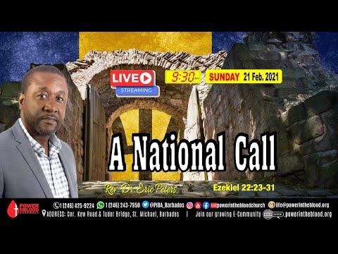 A National Call | Ezekiel 22:23-31 | Rev. Dr. Eric Peters