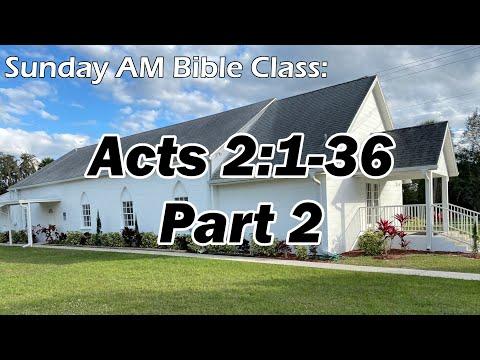 Acts 2:1-36 Part 2