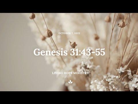 Genesis 31:43-55 Daily Devotional - Living Hope Ministry
