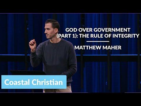 God Over Government (Part 1): The Rule of Integrity (Daniel 6:1-5) | Matthew Maher | CCOC