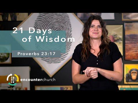 21 Days of Wisdom | Proverbs 23:17