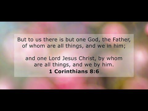 May 24, 2020 - Sunday Bible class - 1 Corinthians 8: 4-7 - Steve Clevenger