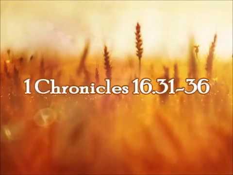 1 Chronicles 16:31-36 (WEB)