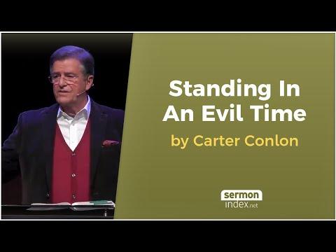 Standing In An Evil Time by Carter Conlon