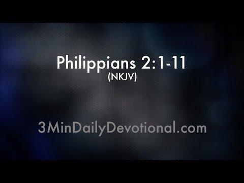 Philippians 2:1-11 (3minDailyDevotional) (#182)