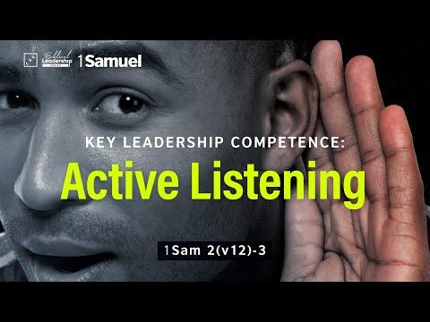 Key Leadership Competence: Active Listening - 1 Samuel 2:12 - 3:21 | with Dr. Bambang Budijanto
