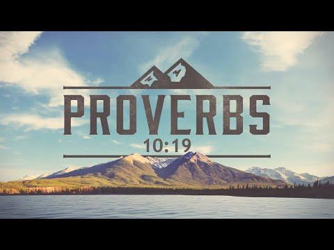 Don't Talk So Much - Proverbs 10:19