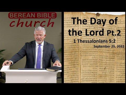 Elijah & The Day of the Lord (1 Thessalonians 5:2)