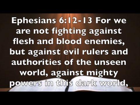 Ephesians 6:12-13- The Devil Finds You Then Tries To Grind You