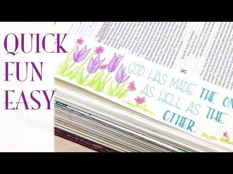 Suffering? | Bible Journaling Made Easy | Ecclesiastes 7:14