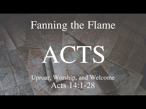Morning Worship 27th March 22 // Acts 14:1-28 // Uproar, Worship, and Welcome