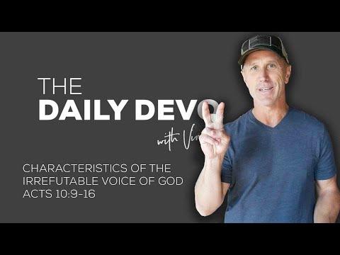 Characteristics Of The Irrefutable Voice Of God | Devotional | Acts 10:9-16