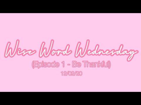 W.W.W|Episode 1| Be Thankful| 1 Thessalonians 5:18 ????
