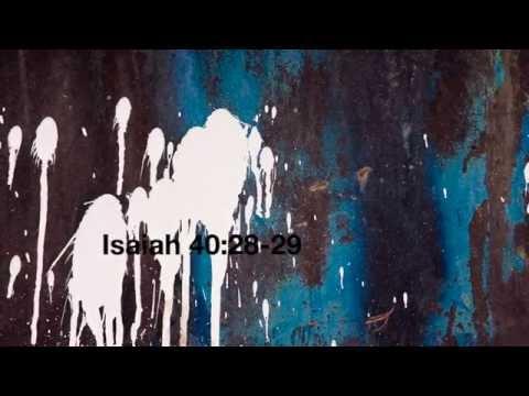 Isaiah 40:28 29- A Bible Memory Verse Song for Children