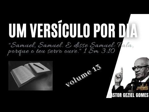 UM VERSICULO POR DIA - Volume13 - I Samuel 3:10