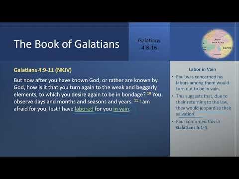 Galatians 4:8-16