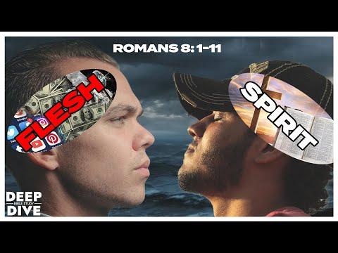 Deep Dive Bible Study | Romans 8: 1-11 Explained Bible Verse and Meaning - The Battle of the Mind