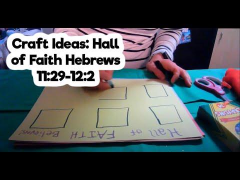 Craft Ideas: Hall of Faith Hebrews 11:29-12:2