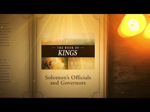 1 Kings 4:1-19: Solomon’s Officials and Governors | Bible Stories