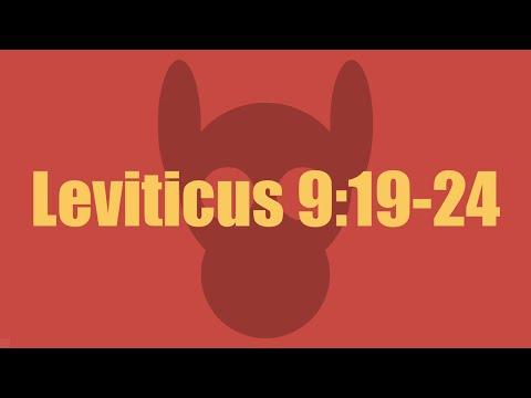 Leviticus 9:19-24