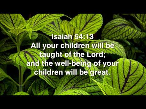 Isaiah 54:13 (Promise)