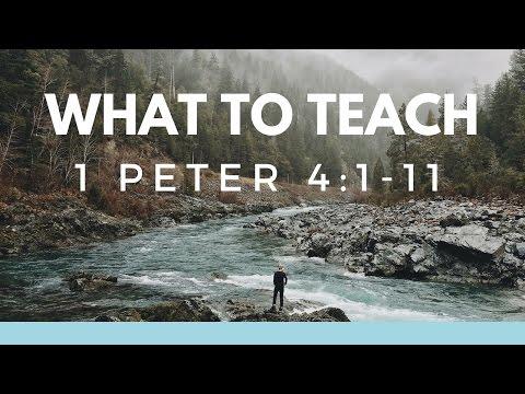 1 Peter 4:1-11