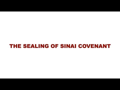 the sealing of sinai covenant | Exodus 24:1 - 8 | importance of circumcision to abraham