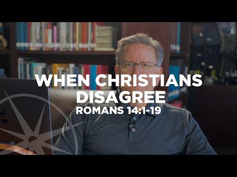 When Christians Disagree (Romans 14:1-19) | Special Weekend Video Sermon | Pastor Mike Fabarez