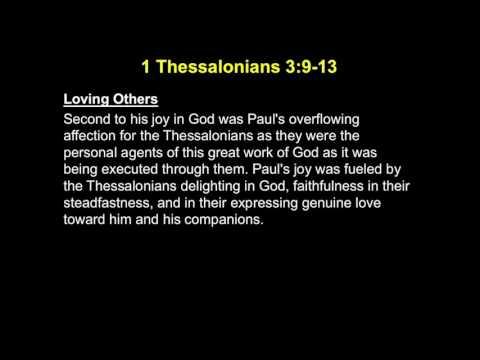 Prayer: 1 Thessalonians 3:9-13 (Lesson 2 of 2)