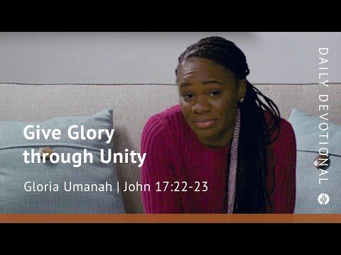 Give Glory through Unity | John 17:22–23 | Our Daily Bread Video Devotional