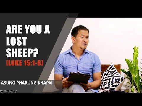 ASUNG PHARUNG KHAPAI : "Are you a Lost Sheep?" [Luke 15:1-6]