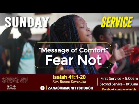 Fear Not I Isaiah 41:1-20 I Rev. Emma Kiwanuka