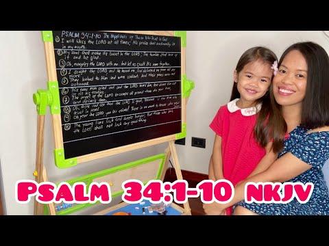 Psalm 34:1-10 NKJV | Bible Memory Verses + More Gifts | Lhian’s Vlogs