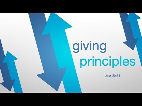 4-3-22 | John Baker | Principles of Giving (Acts 20:35)