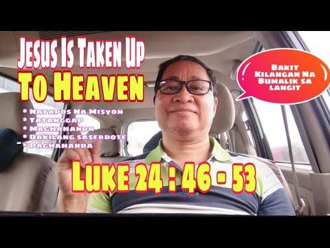 JESUS is TAKEN UP TO HEAVEN / LUKE 24:46-53 / Gospel-May 29,2022 #gospelofluke I Gerry Eloma Channel