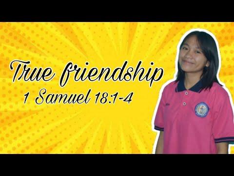 Khotbah Septi "True Friendship" (1 Samuel 18:1-4)