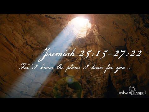 Jeremiah 25:15-27:22