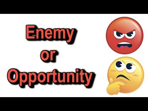 Enemy or Opportunity - 1 Timothy 2:1-4 – August 16th, 2020