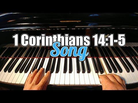 ???? 1 Corinthians 14:1-5 Song - Follow the Way of Love