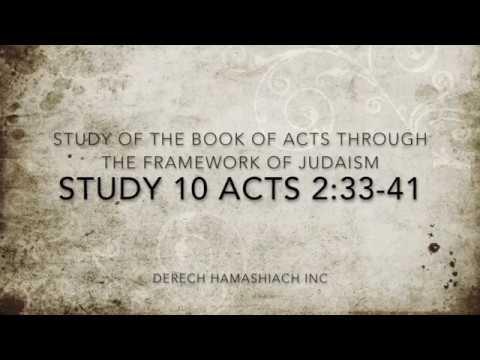 Book of Acts Study 10 Acts 2:33-41