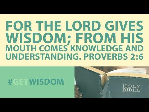 Proverbs | Get Wisdom Proverbs 2:6