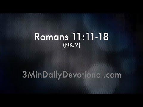 Romans 11:11-18 (3minDailyDevotional) (#142)